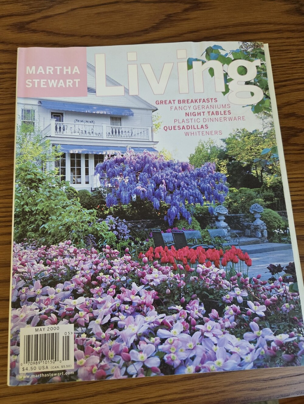 Martha Stewart Living Magazine, May 2000.